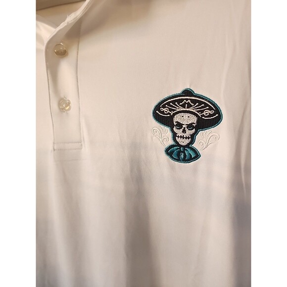 Albuquerque Isotopes Mariachis de Nuevo Mexico Polo New 2XL Embroidered D25 - Picture 2 of 5